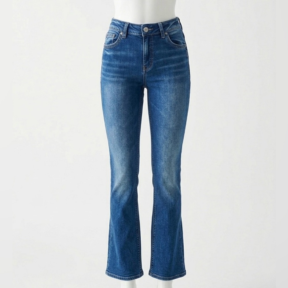Silver Jeans Suki Mid Rise Slim Bootcut Blue Denim Jeans Women’s Size 31 x 33